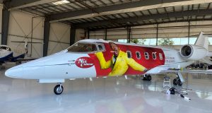 Long Beach Vehicle Wraps & Graphics JET 3 jet wrap plane wrap client 300x160